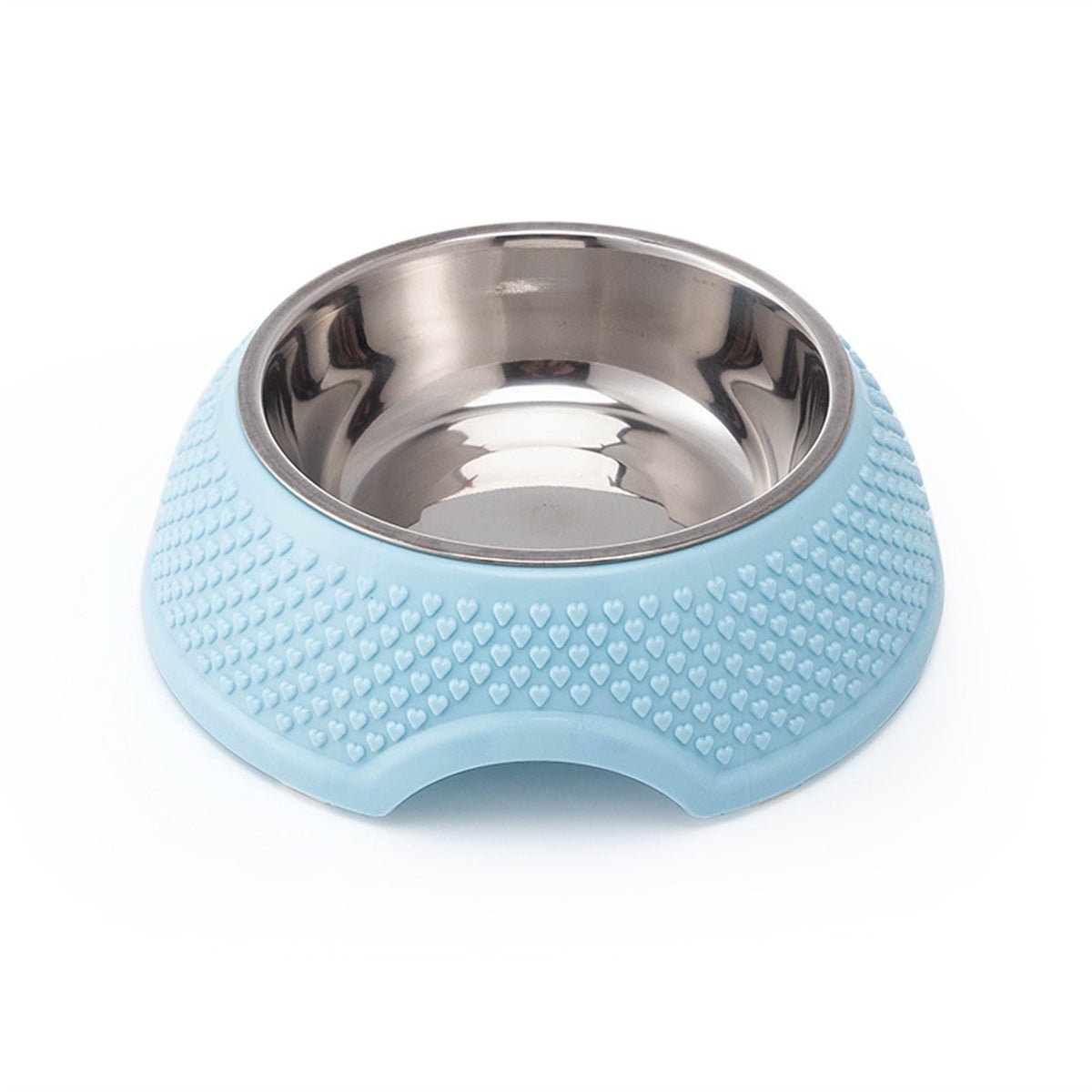Cat Dog Bowl Stainless Steel Cat Bowls Neck Puppy Cats Feeder Non Slip Crashworthiness Base Pet Food Water Container - FURRY WHOOF
