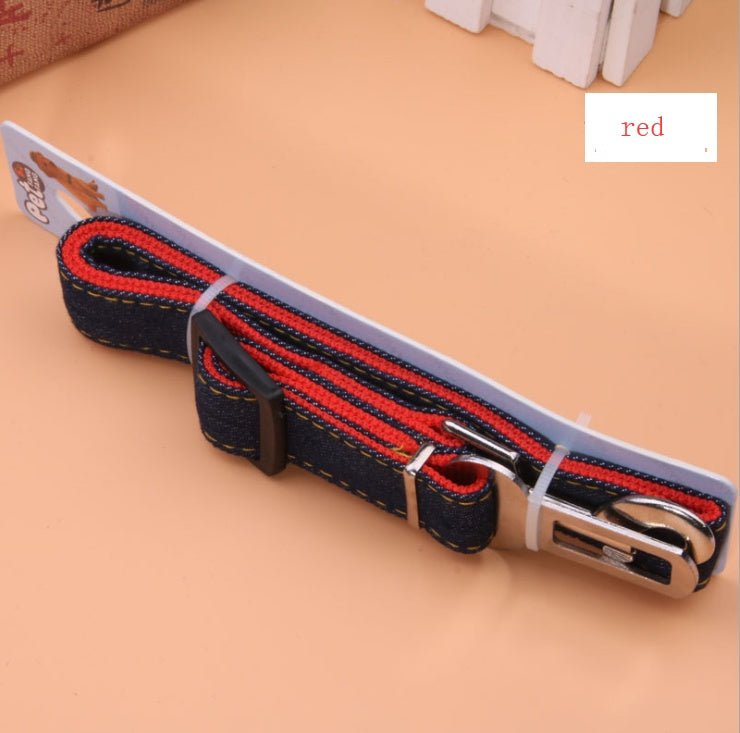 Pet Car Cowboy Retractable Seat Belt - FURRY WHOOF