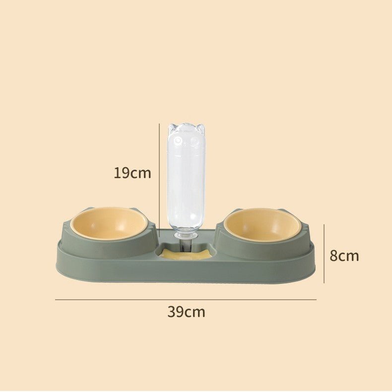 Automatic Drinking Water Anti - spill Food Bowl Pet - FURRY WHOOF