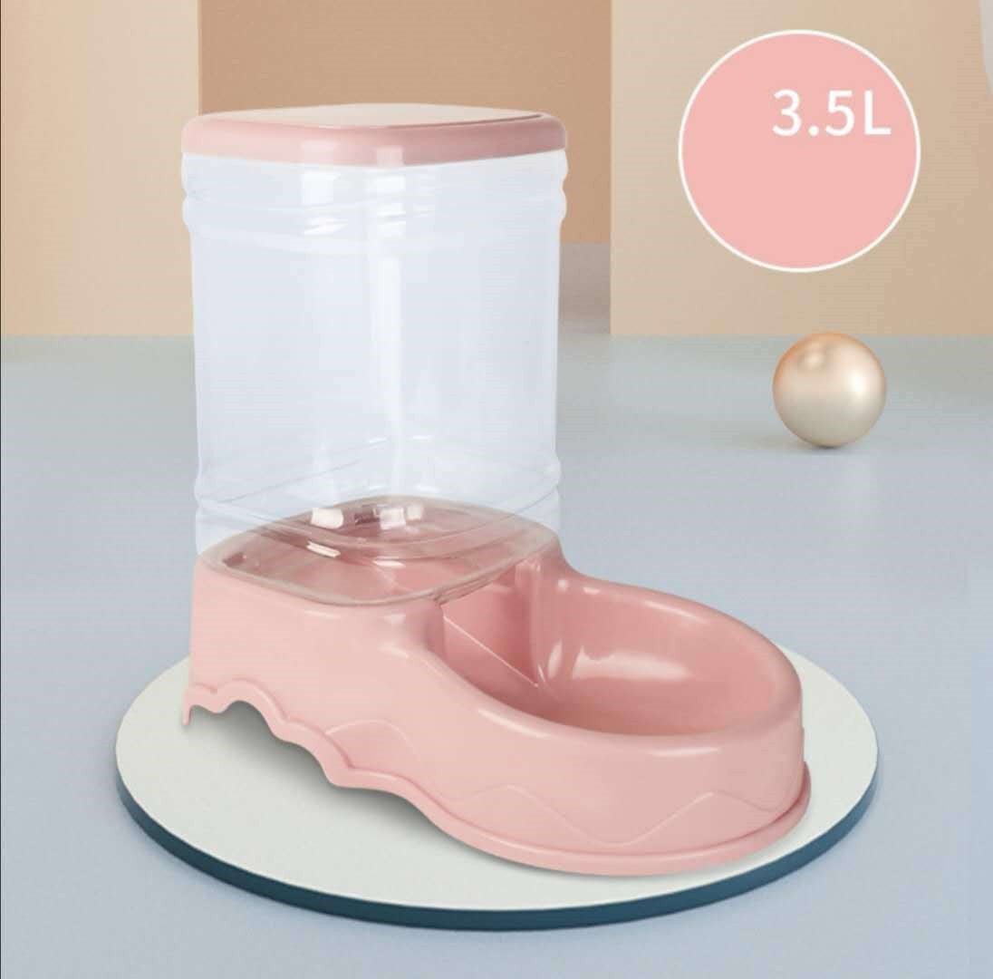 Automatic Water Dispenser Cat Food Bowl Pet Waterer - FURRY WHOOF