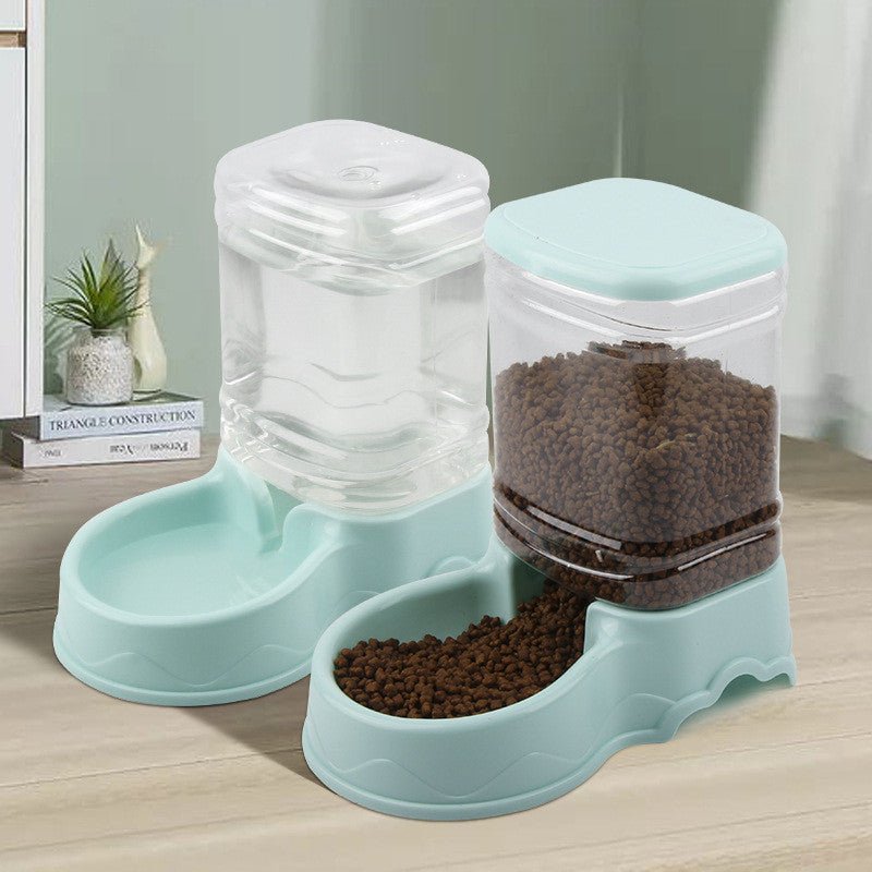 Automatic Water Dispenser Cat Food Bowl Pet Waterer - FURRY WHOOF