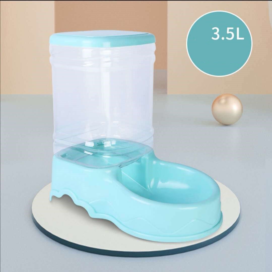 Automatic Water Dispenser Cat Food Bowl Pet Waterer - FURRY WHOOF