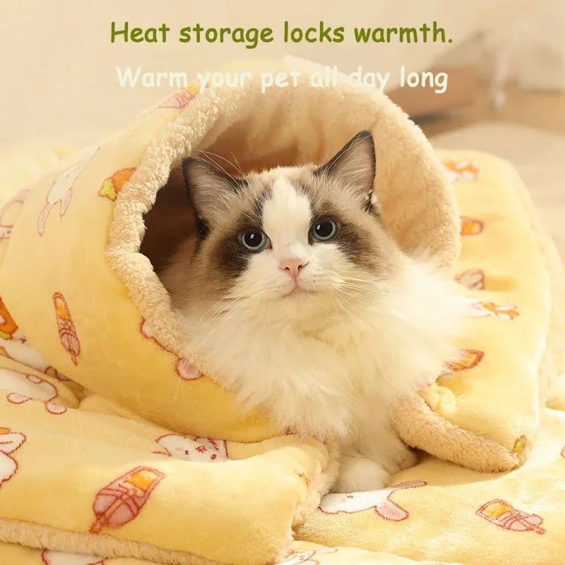 Autumn And Winter Dog Litter Blankets Ideal For Keeping Your Pet Warm During Cold Seasons Dog Beds For Small Dogs - FURRY WHOOF