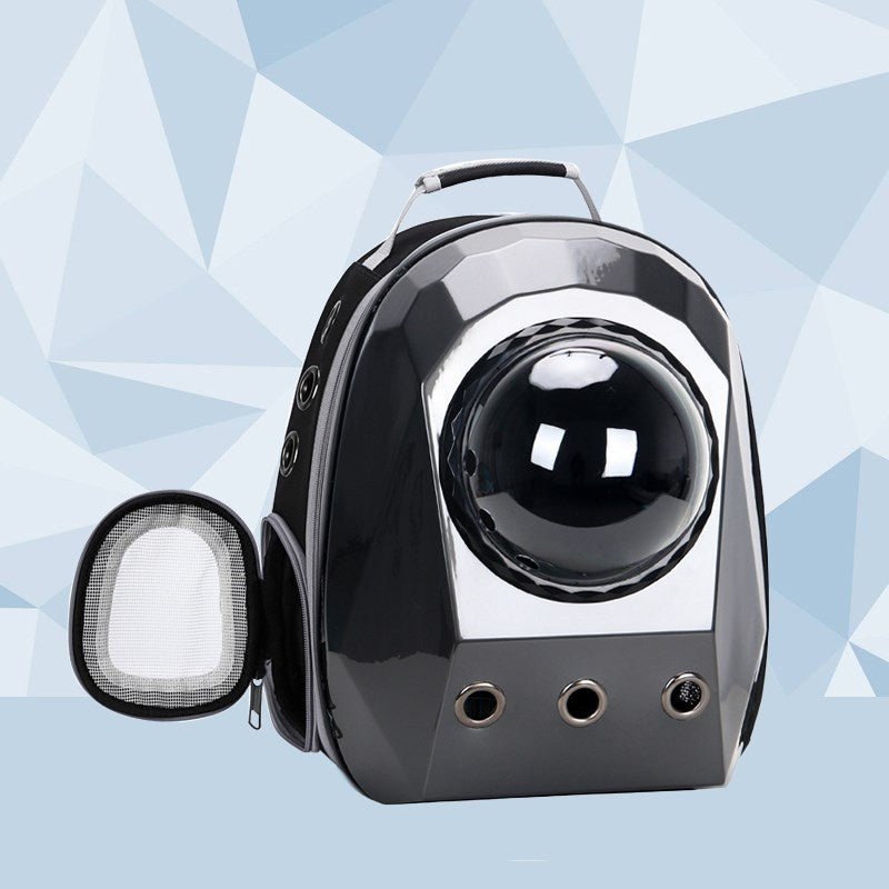 Cat Carrier Bags Breathable Pet Carriers Dog Cat Backpack Travel Space Capsule Cage Pet Transport Bag Carrying Portable Outdoor - FURRY WHOOF