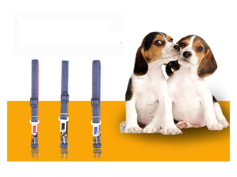 Pet Car Cowboy Retractable Seat Belt - FURRY WHOOF