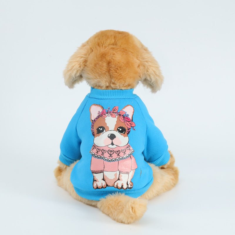 Pet Two Legged Hoodie Polyester Clothing For Dogs - FURRY WHOOF