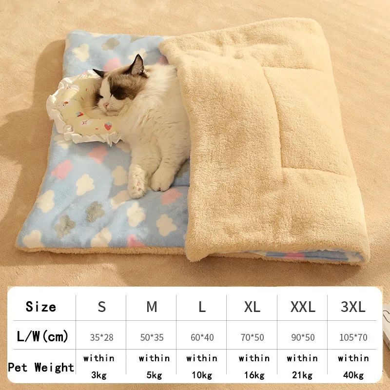 Autumn And Winter Dog Litter Blankets Ideal For Keeping Your Pet Warm During Cold Seasons Dog Beds For Small Dogs - FURRY WHOOF