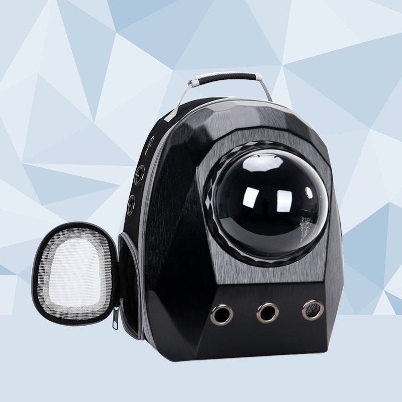 Cat Carrier Bags Breathable Pet Carriers Dog Cat Backpack Travel Space Capsule Cage Pet Transport Bag Carrying Portable Outdoor - FURRY WHOOF