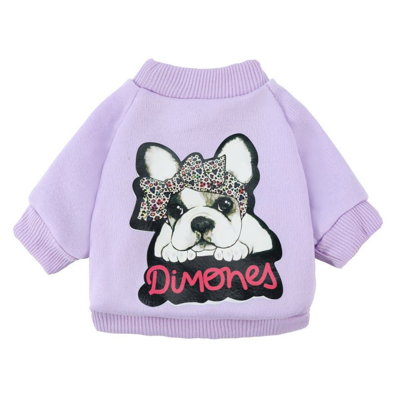 Pet Two Legged Hoodie Polyester Clothing For Dogs - FURRY WHOOF