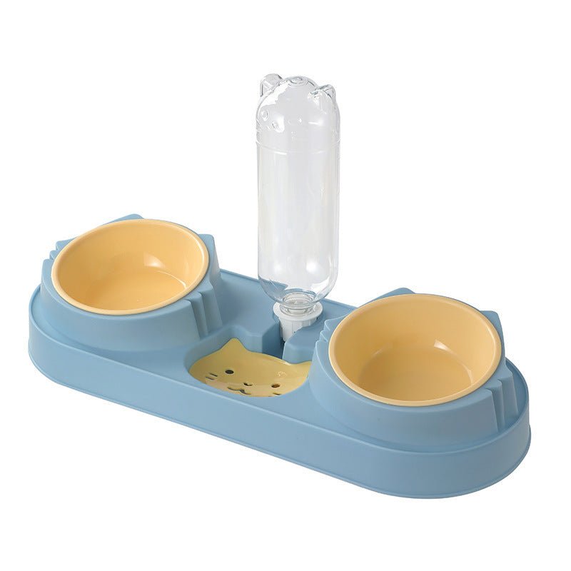 Automatic Drinking Water Anti - spill Food Bowl Pet - FURRY WHOOF