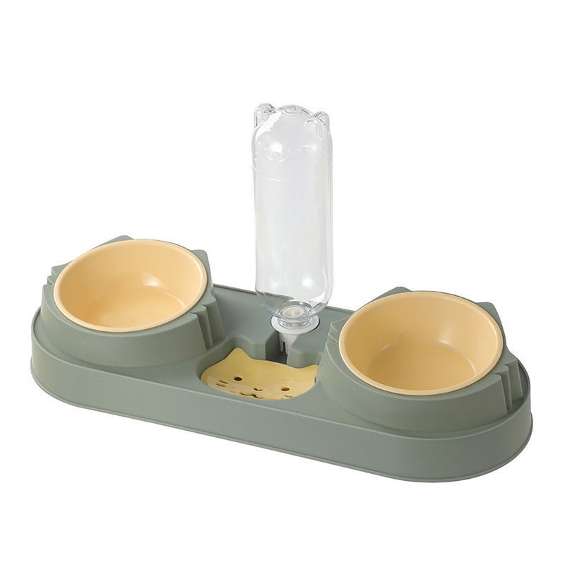 Automatic Drinking Water Anti - spill Food Bowl Pet - FURRY WHOOF