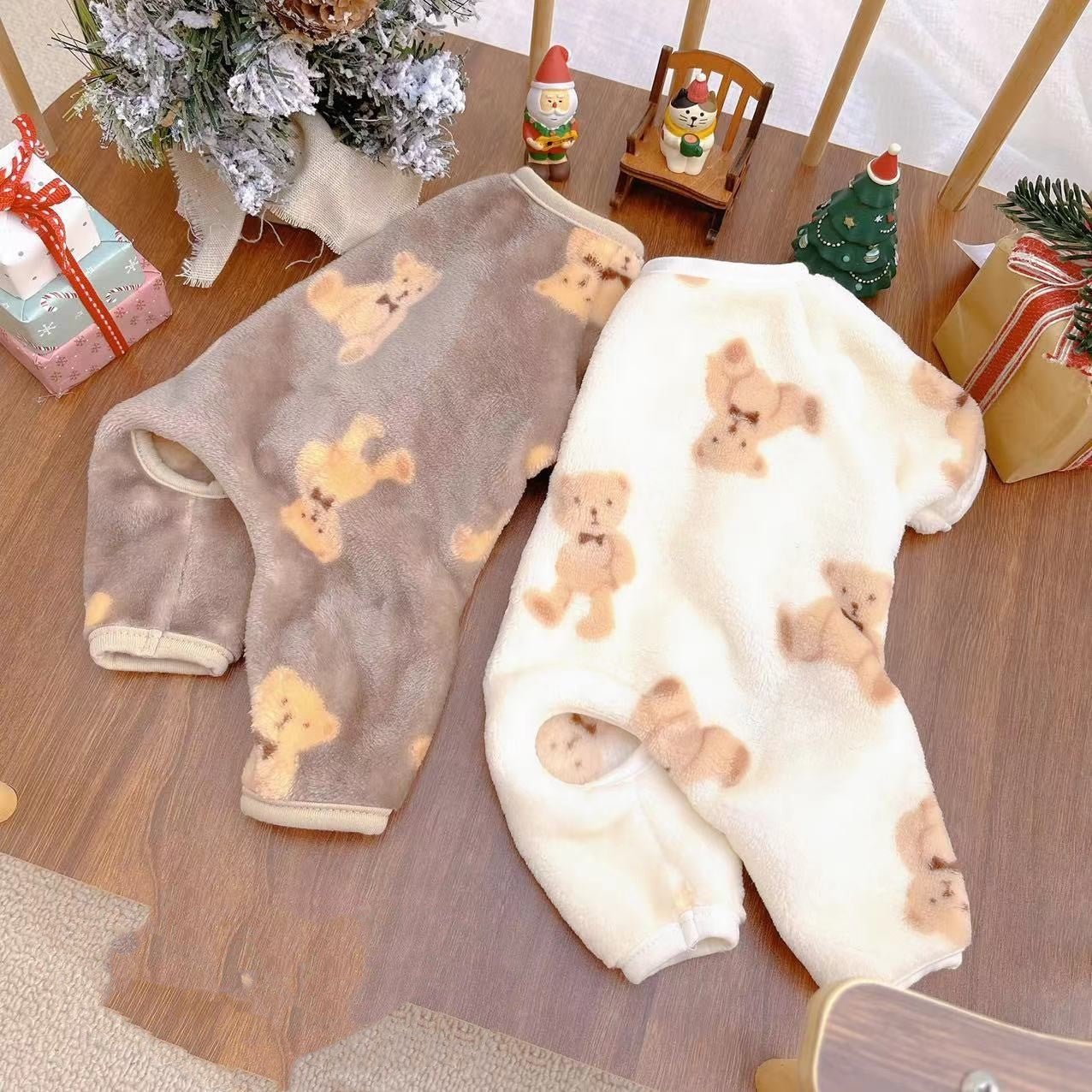 Dogs Cats Double - sided Plush Pet Clothing Warm - FURRY WHOOF