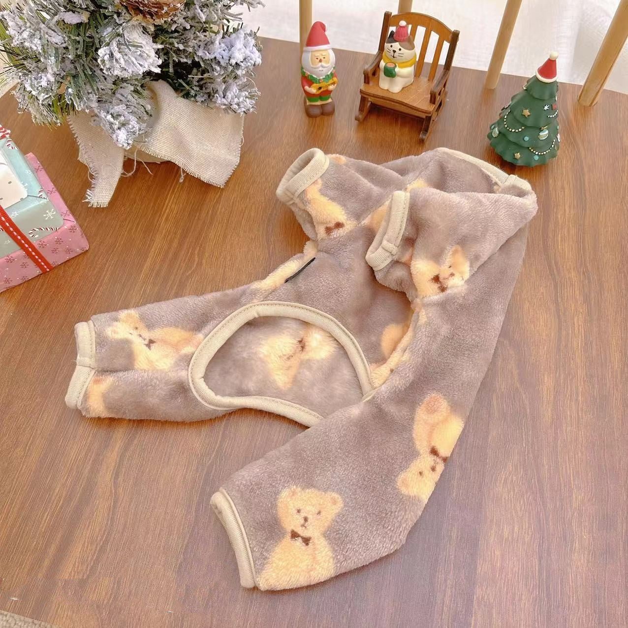 Dogs Cats Double - sided Plush Pet Clothing Warm - FURRY WHOOF