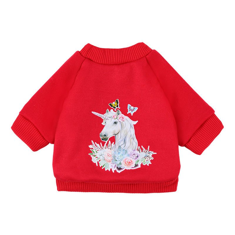 Pet Two Legged Hoodie Polyester Clothing For Dogs - FURRY WHOOF