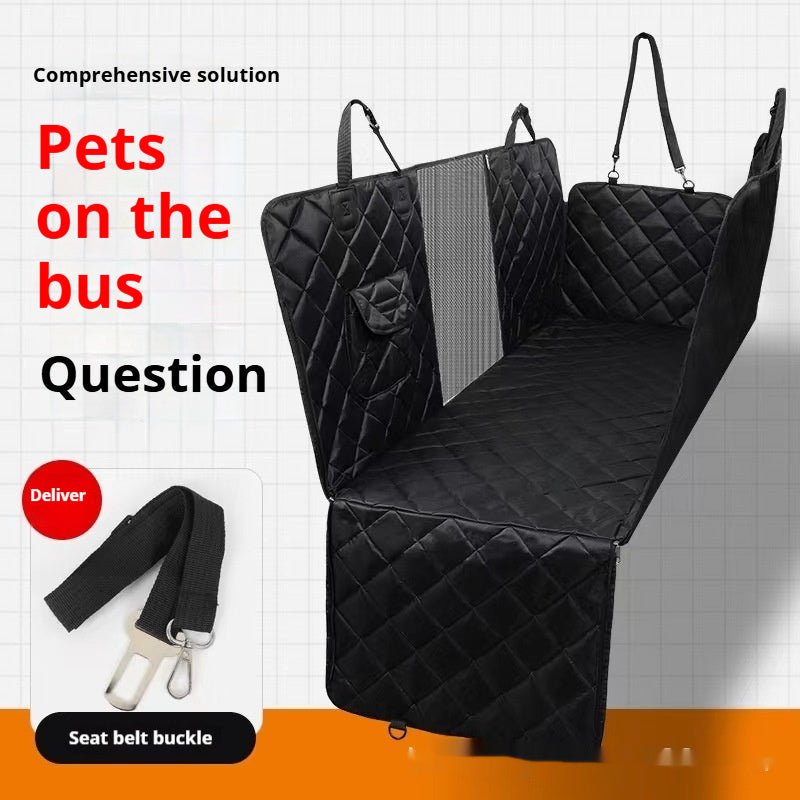 Pet Car Cushion Anti - dirty Car Mats - FURRY WHOOF