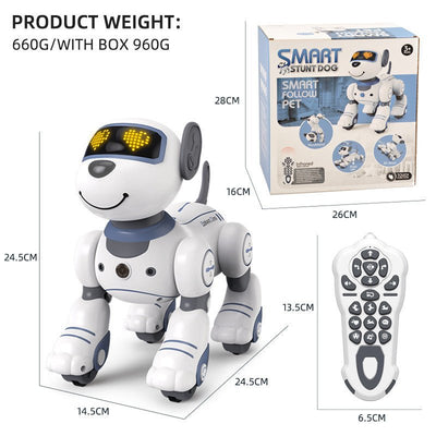 Stunt Pet Dog Electric Gesture Sensing Remote Control Children's Interactive Toys - FURRY WHOOF