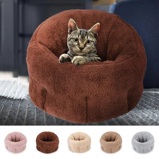 Dog House Cat House Pet House Cotton Lint Pet Puppy Dog Beds Large Dogs Indoor Dog Calming Beds Warm Dog Sofa Washable - FURRY WHOOF