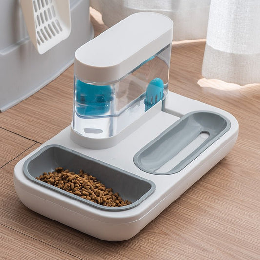 4 Style Pet Cat Bowl Dog for Cats Feeder Bowls Kitten Automatic Drinking Fountain 1.5L Capacity Puppy Feeding Waterer Products - FURRY WHOOF