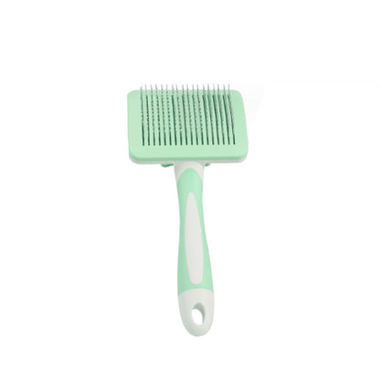 Pet Self Cleaning Slicker Brush Pet Hair Brush Dog Brush Cat Brush For Shedding Hair Pet Hair Removal Tool Safe Massage Comb For Long Middle - long, Short Hair - FURRY WHOOF