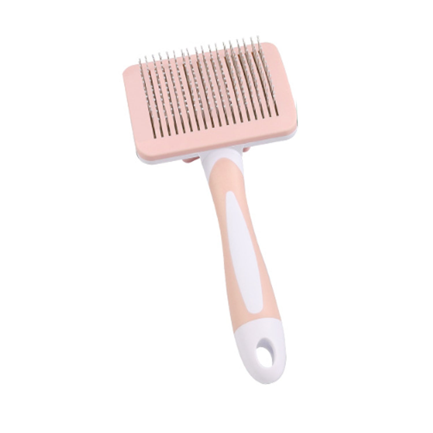 Pet Self Cleaning Slicker Brush Pet Hair Brush Dog Brush Cat Brush For Shedding Hair Pet Hair Removal Tool Safe Massage Comb For Long Middle - long, Short Hair - FURRY WHOOF