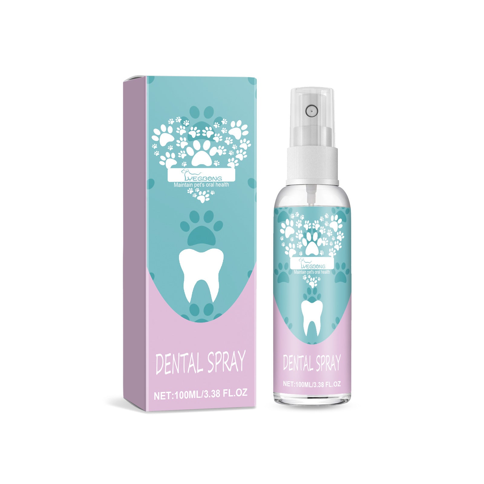 Pet Teeth Spray Care Clean Pet Mouth - FURRY WHOOF