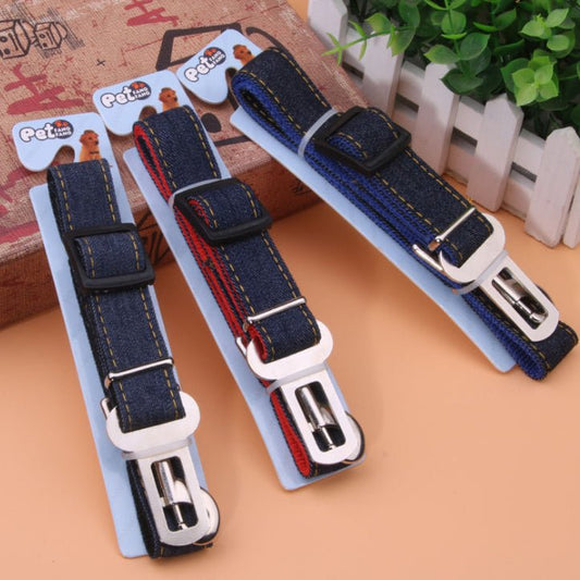 Pet Car Cowboy Retractable Seat Belt - FURRY WHOOF