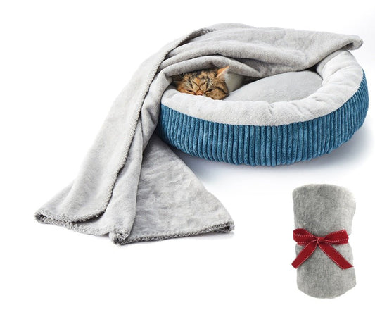 Dog Flannel Deep Sleeping Blanket - FURRY WHOOF
