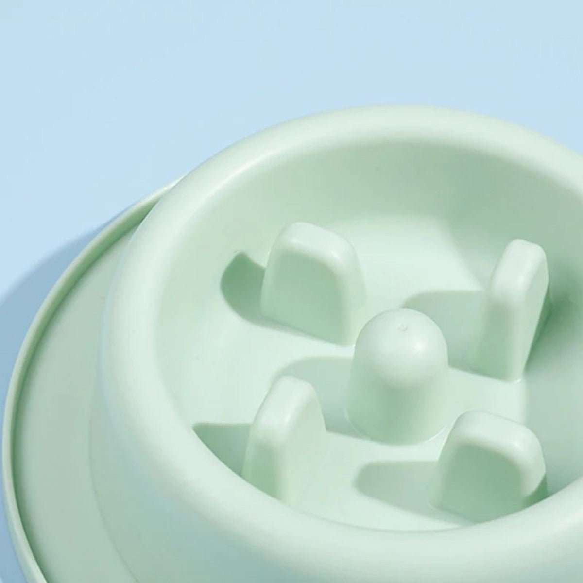 Pet Slow Eating Feeder Dog Feeding Food Bowls Anti - Chocking Dog Bowl Interactive Puppy Food Plate Dishes - FURRY WHOOF