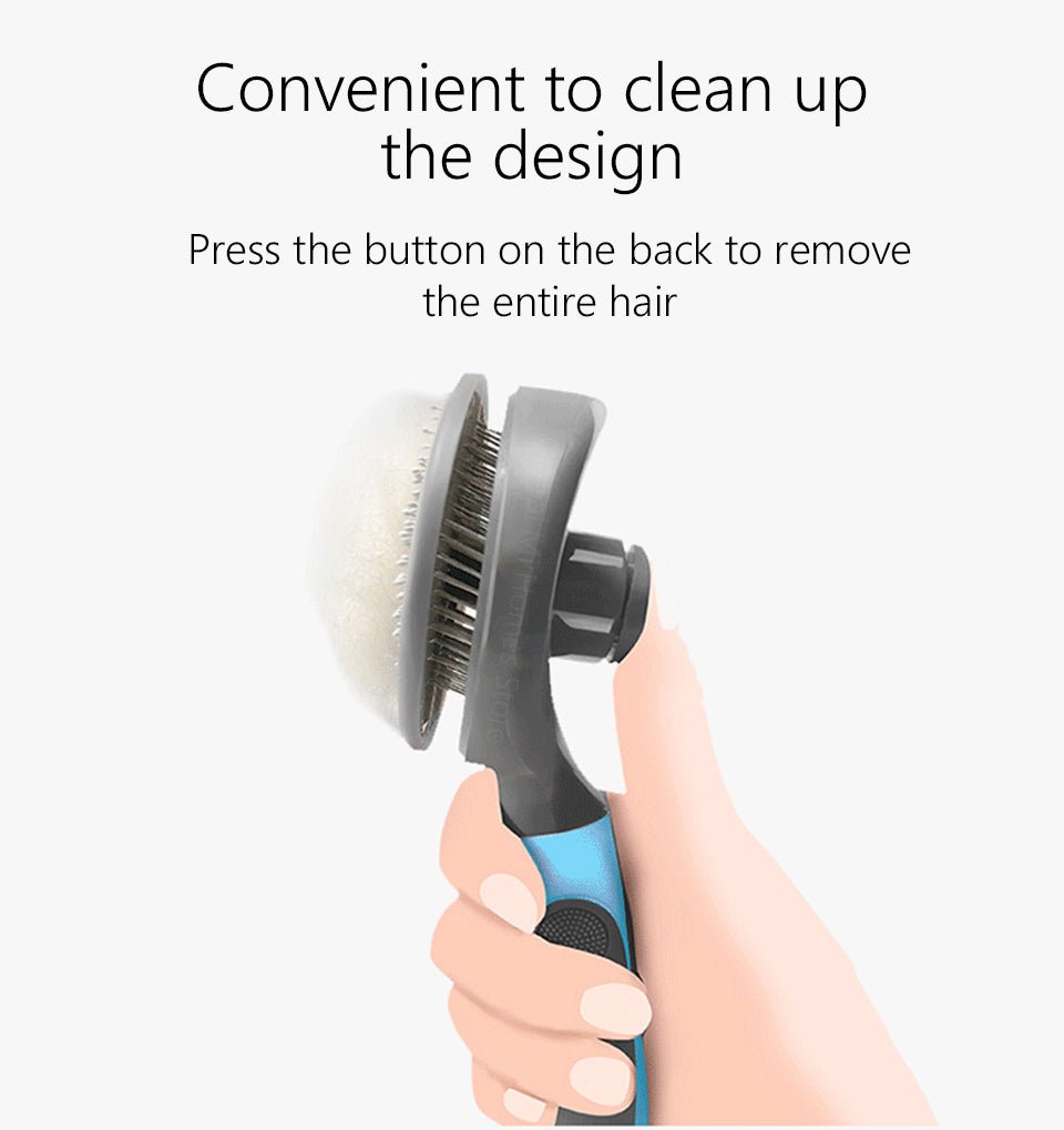 Pet steel needle brush - FURRY WHOOF