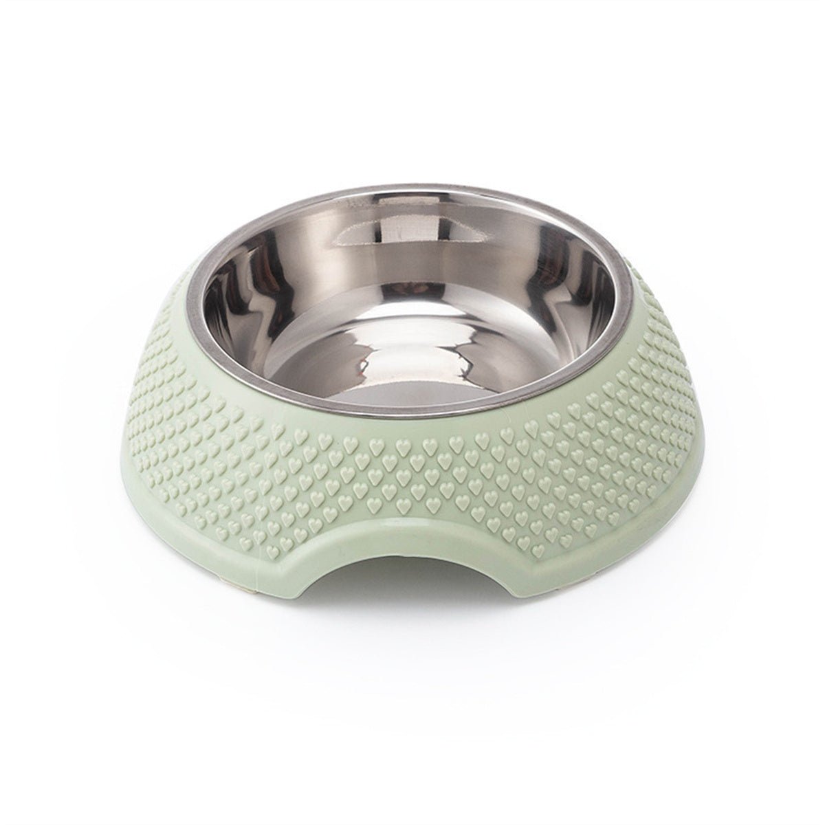 Cat Dog Bowl Stainless Steel Cat Bowls Neck Puppy Cats Feeder Non Slip Crashworthiness Base Pet Food Water Container - FURRY WHOOF