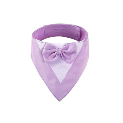 Pet Triangle Bib Bow Saliva Towel Pet Collar Dog Clothing Cat Puppy Scarf Bib Dogs Pets Accessories Dog Collar Harness - FURRY WHOOF