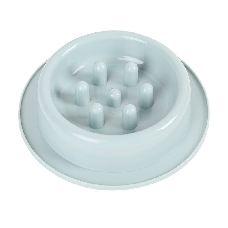 Pet Slow Eating Feeder Dog Feeding Food Bowls Anti - Chocking Dog Bowl Interactive Puppy Food Plate Dishes - FURRY WHOOF