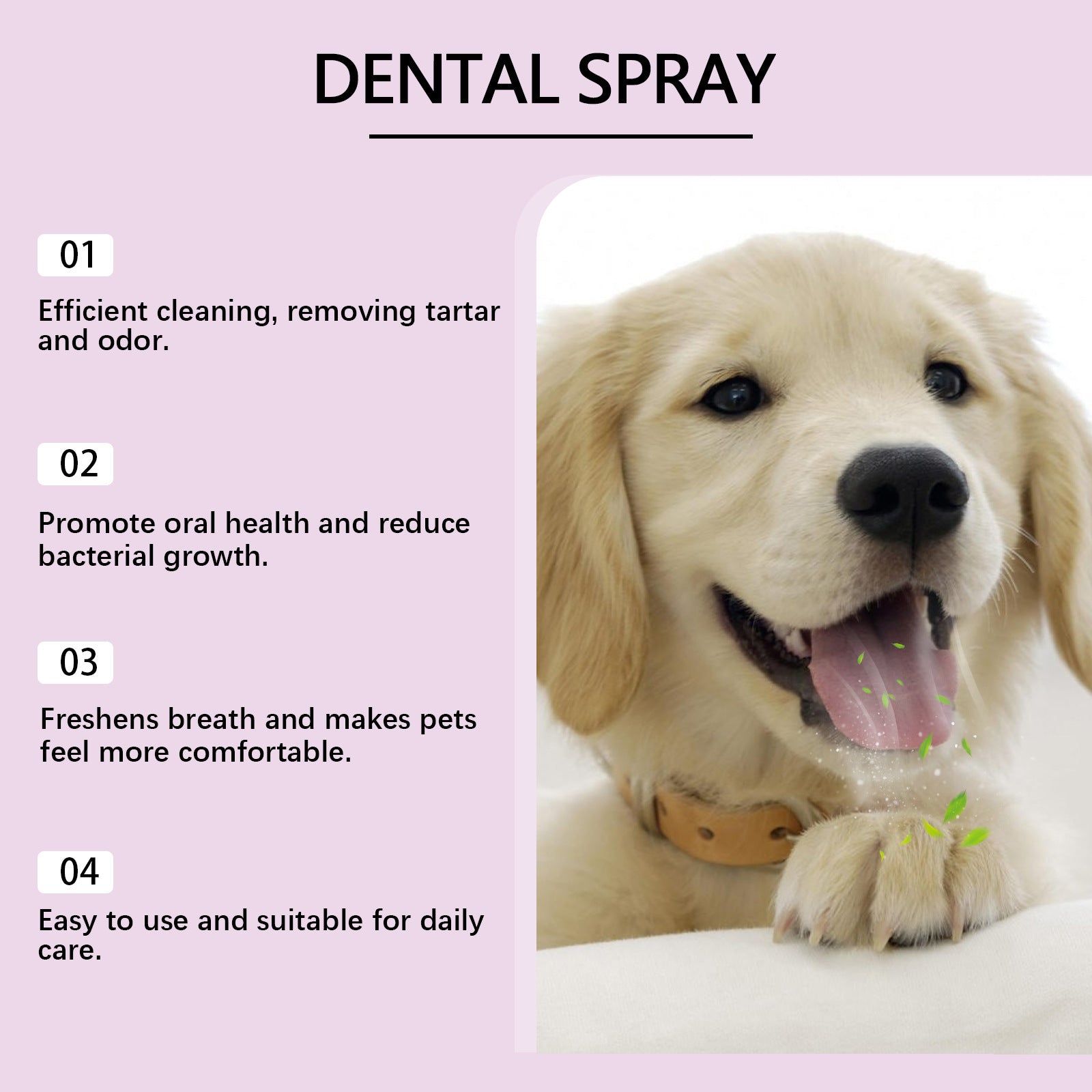 Pet Teeth Spray Care Clean Pet Mouth - FURRY WHOOF