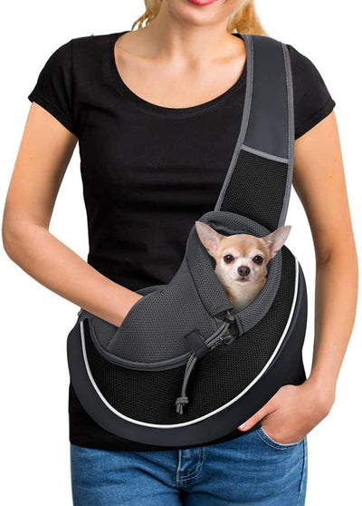 Pet Parent Essential: Stylish Crossbody Bag for Dogs & Cats