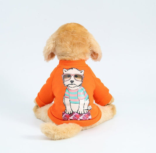 Pet Two Legged Hoodie Polyester Clothing For Dogs - FURRY WHOOF
