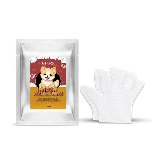 Pet Glove Cleaning Wipes - FURRY WHOOF