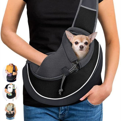 Pet Parent Essential: Stylish Crossbody Bag for Dogs & Cats - FURRY WHOOF