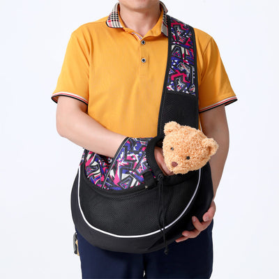 Pet Parent Essential: Stylish Crossbody Bag for Dogs & Cats