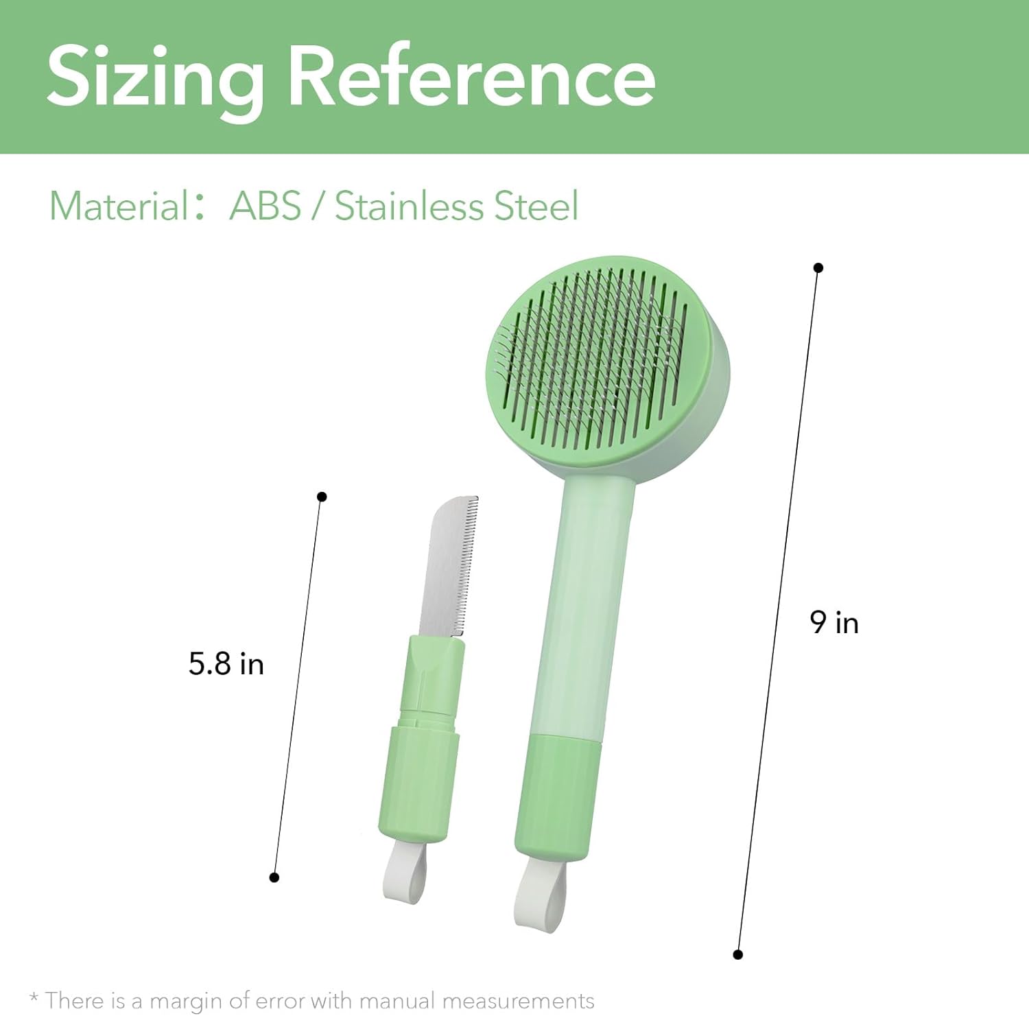 2 - in - 1 Grooming Brush Hair Remover Brush And Deshedding Brush For Indoor Long Haired Cats And Shedding Cats And Dogs Quick To Clean And Washable Easy Storage Suspension - FURRY WHOOF