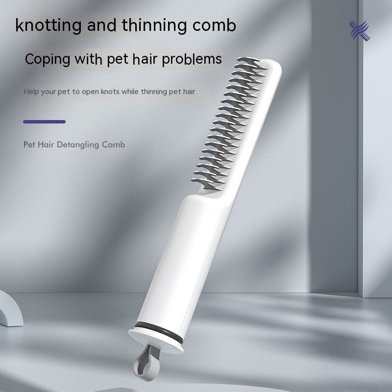 3in1 Pets Hair Unknotting Comb Hair Device Cat Pet Products - FURRY WHOOF