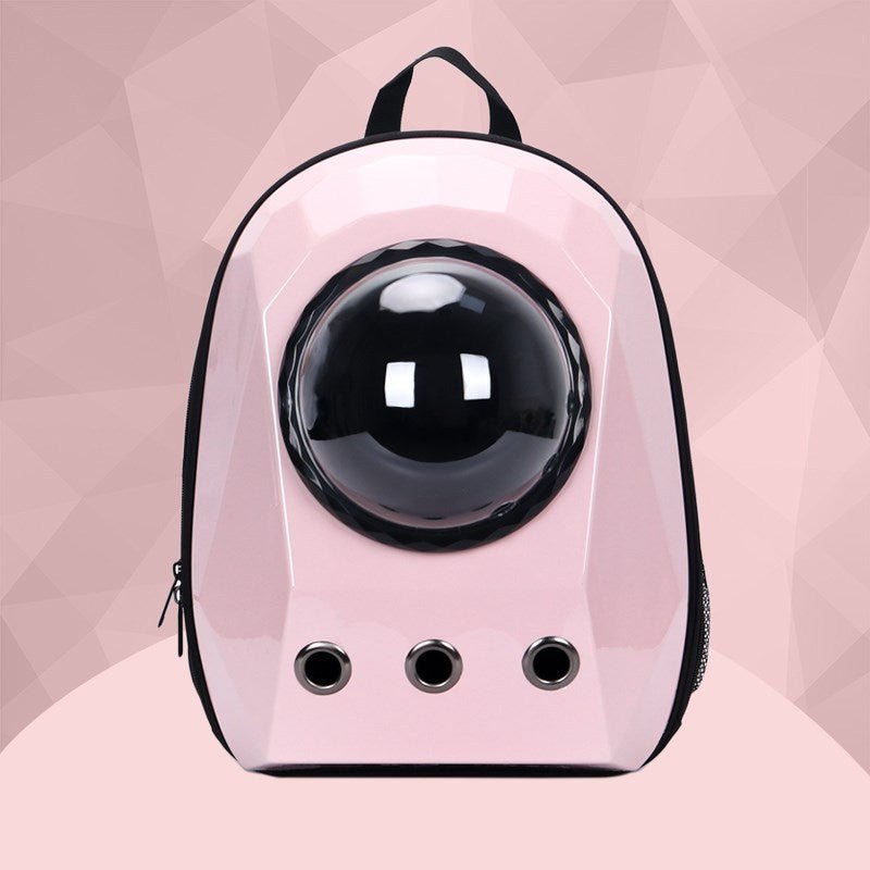 Cat Carrier Bags Breathable Pet Carriers Dog Cat Backpack Travel Space Capsule Cage Pet Transport Bag Carrying Portable Outdoor - FURRY WHOOF