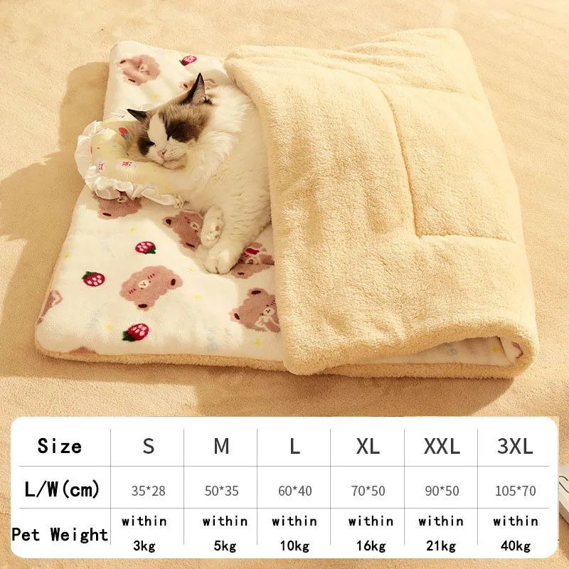 Autumn And Winter Dog Litter Blankets Ideal For Keeping Your Pet Warm During Cold Seasons Dog Beds For Small Dogs - FURRY WHOOF