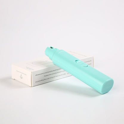 Dog and Cat Nail Trimmer: Battery - Powered Nail Grinder for Pet Grooming, Large and Small Dogs - FURRY WHOOF