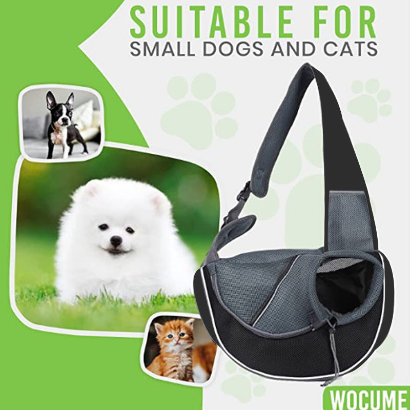 Pet Parent Essential: Stylish Crossbody Bag for Dogs & Cats