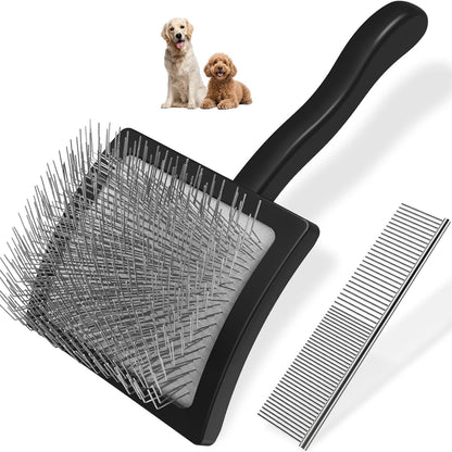 Pet Rake Brush Straight Comb Dog Makeup Brush - FURRY WHOOF