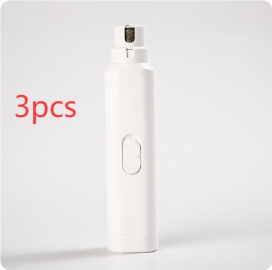 Dog and Cat Nail Trimmer: Battery - Powered Nail Grinder for Pet Grooming, Large and Small Dogs - FURRY WHOOF