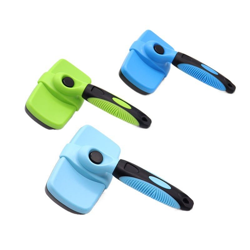 Minimalist Pet Specific Plastic Comb Brush - FURRY WHOOF