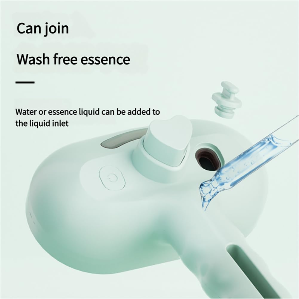 2025 New Chevaroo Horse Steam Brush, Chevaroo 3 - in - 1 Self - Cleaning Steam Pet Brush For Shedding, Pet Steam Brush, Silicone Bristle Head 360 Rotating Pet Steam Brush - FURRY WHOOF