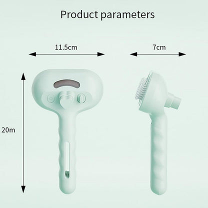 2025 New Chevaroo Horse Steam Brush, Chevaroo 3 - in - 1 Self - Cleaning Steam Pet Brush For Shedding, Pet Steam Brush, Silicone Bristle Head 360 Rotating Pet Steam Brush - FURRY WHOOF