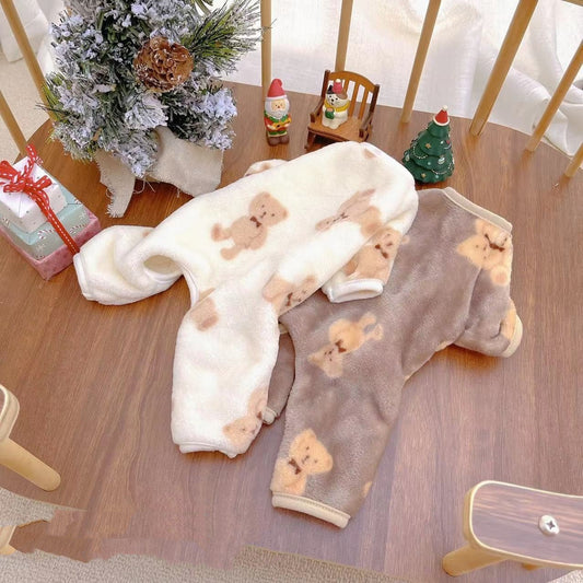 Dogs Cats Double - sided Plush Pet Clothing Warm - FURRY WHOOF